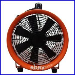 10 Portable Axial Fan 110V with 5m Ducting Spray Booth Paint Fumes Blower