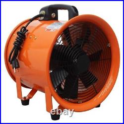 10 Portable Axial Fan 110V with 5m Ducting Spray Booth Paint Fumes Blower