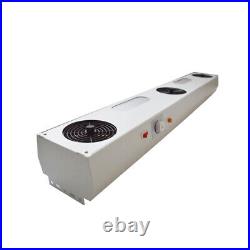 Anti-static Ion Fan Overhead 110V Suspended 3-head Ionizer Air Blower Clean