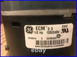 Ge Ecm Tuh2b060a9v3vac 5sme39hl0252 Furnace Blower Motor Ccw 2.3