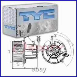TYC Front HVAC Blower Motor for 2010-2011 Mercedes-Benz C200 Heating Air bg