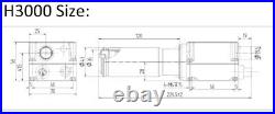 Weldy 230V Hot Air Gun 3300W Industrial Heater Hot Air Blower Heat Gun H3000
